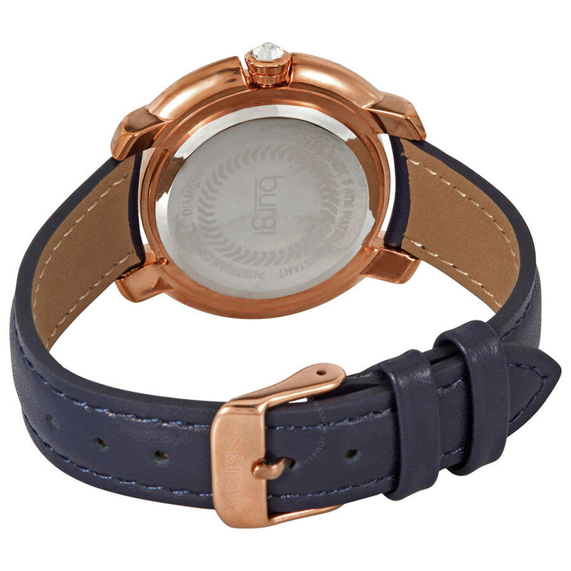 Burgi Mother Of Pearl Dial Ladies Watch BUR156BU - The Watches Men & Co #3