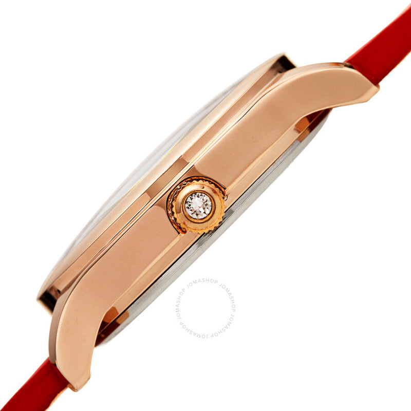 Burgi Pebble Style Quartz White Dial Ladies Watch BUR238RD - The Watches Men & Co #3