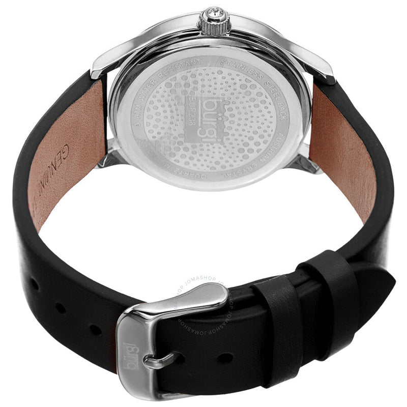 Burgi Pebble Style Quartz White Dial Ladies Watch BUR238SSB - The Watches Men & Co #4