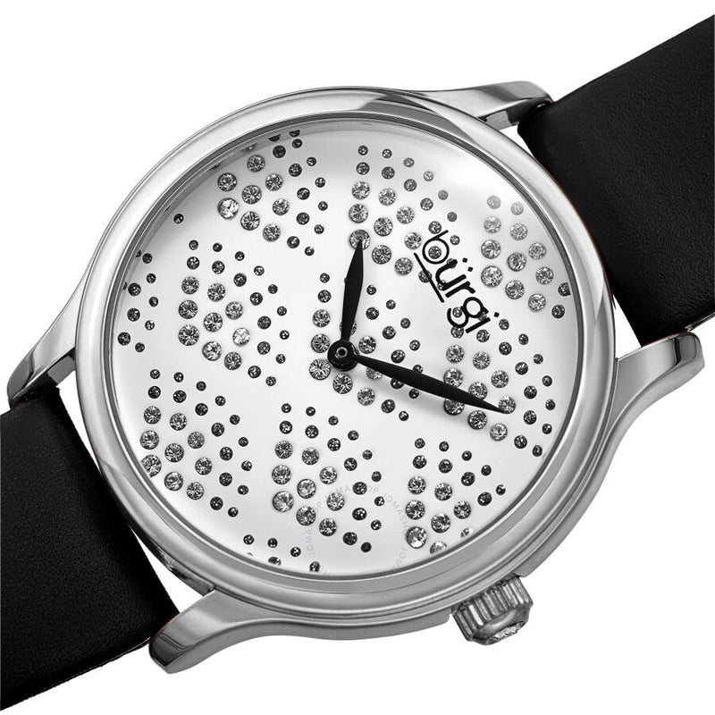 Burgi Pebble Style Quartz White Dial Ladies Watch BUR238SSB - The Watches Men & Co #2