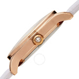 Burgi Pebble Style Quartz White Dial Ladies Watch BUR238WTR - The Watches Men & Co #3