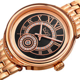 Burgi Quartz Brown Dial Rose Gold-tone Ladies Watch BUR164RG - The Watches Men & Co #2