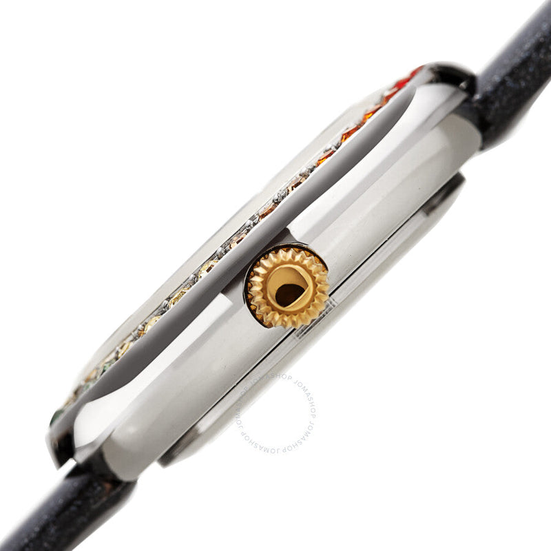 Burgi Quartz Diamond Black Dial Ladies Watch BUR265BK - The Watches Men & Co #3