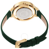Burgi Quartz Diamond Green Dial Ladies Watch BUR261GN - The Watches Men & Co #4