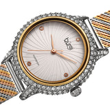 Burgi Quartz Diamond Silver Dial Ladies Watch BUR250TRI - The Watches Men & Co #2