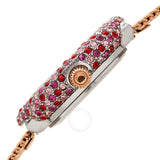 Burgi Quartz Diamond Silver Dial Ladies Watch BUR258RG - The Watches Men & Co #3