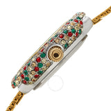 Burgi Quartz Diamond Silver Dial Ladies Watch BUR258YG - The Watches Men & Co #3