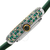 Burgi Quartz Diamond White Dial Ladies Watch BUR240GN - The Watches Men & Co #3