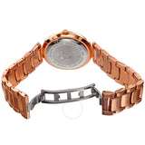 Burgi Quartz Diamond White Mother of Pearl Dial Ladies Watch BUR181RG - The Watches Men & Co #4