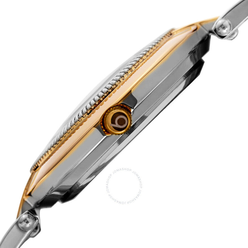 Burgi Quartz Diamond White Mother of Pearl Dial Ladies Watch BUR181TTG - The Watches Men & Co #3