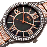 Burgi Quartz Grey Dial Two-tone Ladies Watch BUR185RG - The Watches Men & Co #2