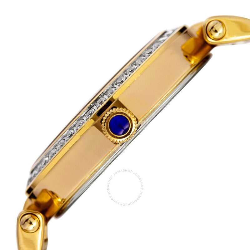 Burgi Quartz Mother of Pearl Dial Ladies Watch BUR165YG - The Watches Men & Co #3