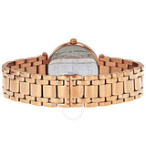 Burgi Quartz Rose Gold-tone Diamond Bracelet Ladies Watch BUR055RG - The Watches Men & Co #3
