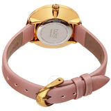 Burgi Quartz Silver Dial Pink Satin Ladies Watch BUR270PK - The Watches Men & Co #4