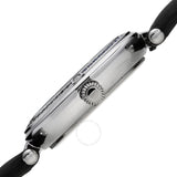 Burgi Quartz White Dial Black Leather Ladies Watch BUR251BK - The Watches Men & Co #3