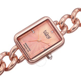 Burgi Rose Diamond Dial Rose Gold-tone Brass Ladies Watch BUR100RG - The Watches Men & Co #2