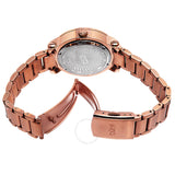 Burgi Rose Gold-tone Stainless Steel Diamond Bezel Ladies Watch BUR091RG - The Watches Men & Co #3