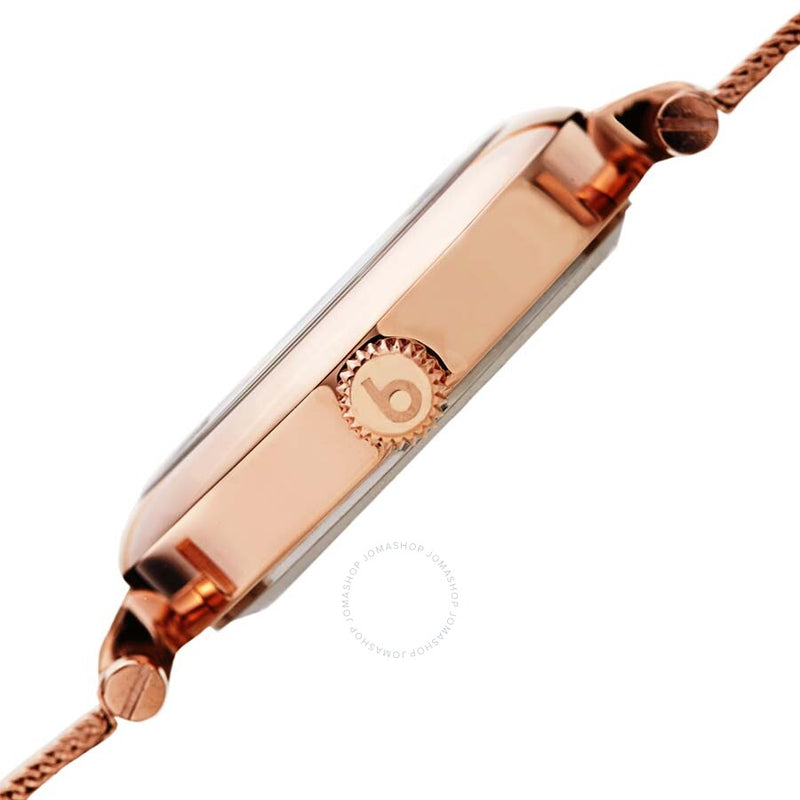 Burgi Rose Ombre Dial Rose Gold-tone Mesh Ladies Watch BUR231RG - The Watches Men & Co #3