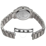Burgi Silver-Tone Brass Mother of Pearl Dial Diamond Ladies Watch BUR095SS - The Watches Men & Co #2