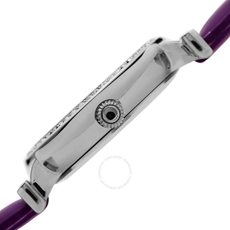 Burgi Swarovski Crystals Quartz Silver Dial Ladies Watch BUR230PU - The Watches Men & Co #3