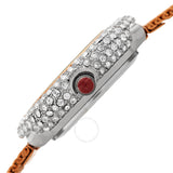 Burgi Swirl Quartz Diamond Red Dial Ladies Watch BUR259RGR - The Watches Men & Co #3