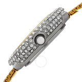 Burgi Swirl Quartz Diamond White Dial Ladies Watch BUR259YGS - The Watches Men & Co #3