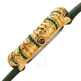 Burgi Twisted Bezel Quartz Diamond White Dial Ladies Watch BUR255GN - The Watches Men & Co #3