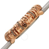 Burgi Twisted Bezel Quartz Grey Dial Ladies Watch BUR255GY - The Watches Men & Co #3