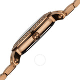 Burgi White Mother of Pearl Dial Ladies Watch BUR079RG - The Watches Men & Co #4