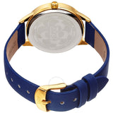 Burgi White Mother of Pearl Dial Ladies Watch BUR203BU - The Watches Men & Co #4