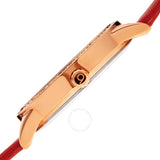 Burgi White Mother of Pearl Dial Ladies Watch BUR203RDR - The Watches Men & Co #3