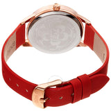 Burgi White Mother of Pearl Dial Ladies Watch BUR203RDR - The Watches Men & Co #4