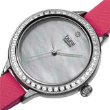 Burgi Diamond White Mother of Pearl Dial Ladies Watch BUR224PK - The Watches Men & Co #2