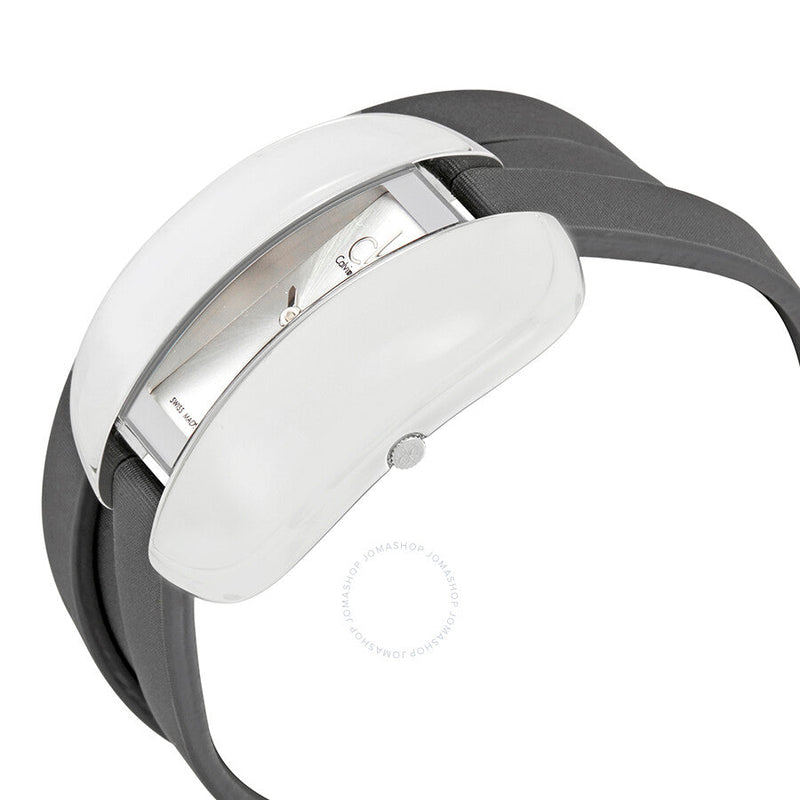 Calvin Klein Treasure Silver Dial Ladies Watch K2E23620 - The Watches Men & Co #2