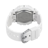 Casio Baby G White Resin Ladies Watch BA110-7A1 - The Watches Men & Co #3