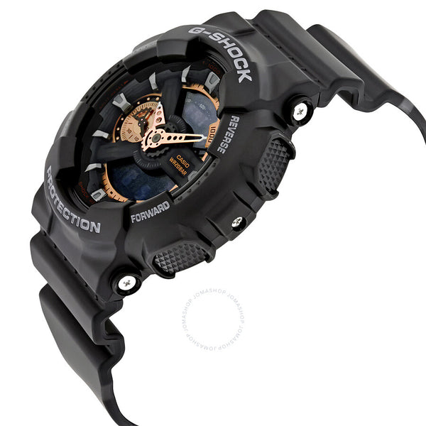 Casio G-Shock Black Dial Resin Men's Watch GA110RG-1A - The Watches Men & Co #2