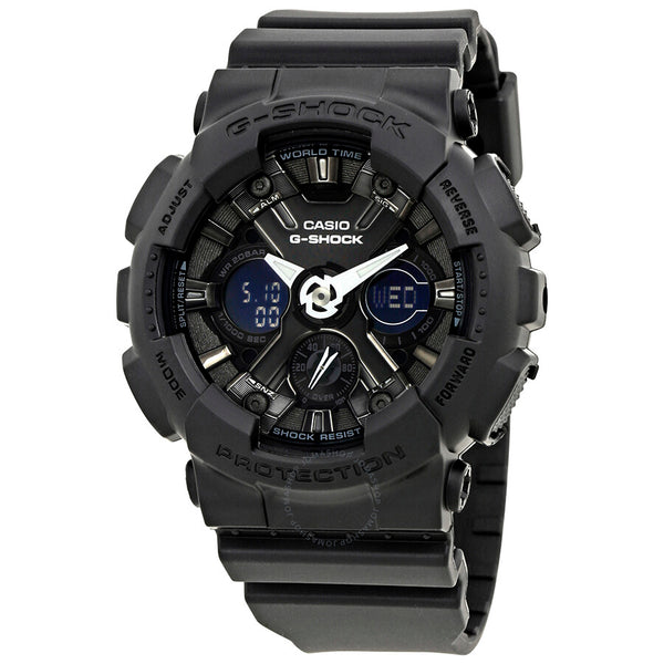 Casio G-Shock Black Dial Resin Ladies Watch GMA-S120MF-1ACR - The Watches Men & Co