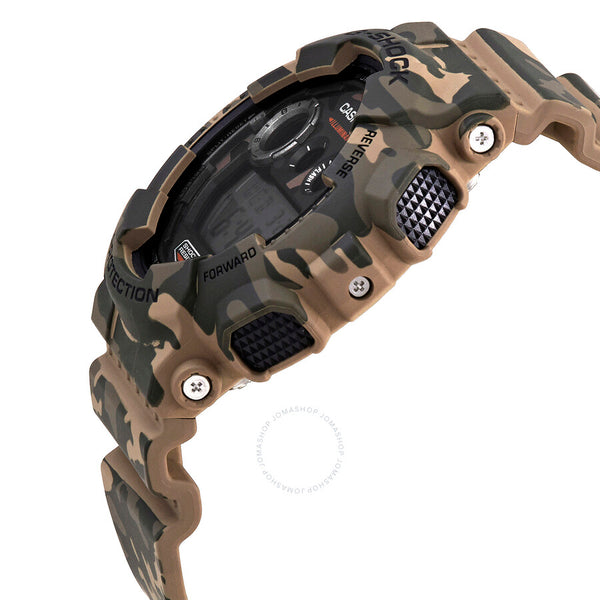 Casio G Shock Classic Brown Camouflage Resin Men's Watch GD120CM-5CR - The Watches Men & Co #2