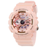 Casio G-Shock Digital Dial Pink Resin Ladies Watch GMAS110MP-4A1 - The Watches Men & Co