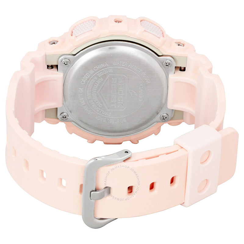 Casio G-Shock Digital Dial Pink Resin Ladies Watch GMAS110MP-4A1 - The Watches Men & Co #3