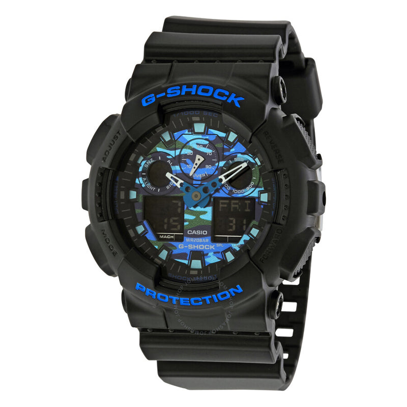 Casio G-Shock Men's Analog-Digital Watch GA100CB-1A - The Watches Men & Co