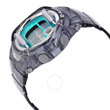 Casio Grey Transparent Resin Ladies Watch BG169R-8B - The Watches Men & Co #2