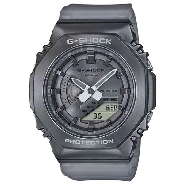 Casio G-Shock Alarm Quartz Analog-Digital Grey Dial Ladies Watch GM-S2100MF-1ADR - The Watches Men & Co