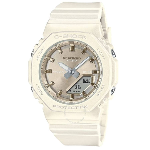 Casio G-Shock Alarm World Time Quartz Analog-Digital Ladies Watch GMA-P2100ST-7ADR - The Watches Men & Co