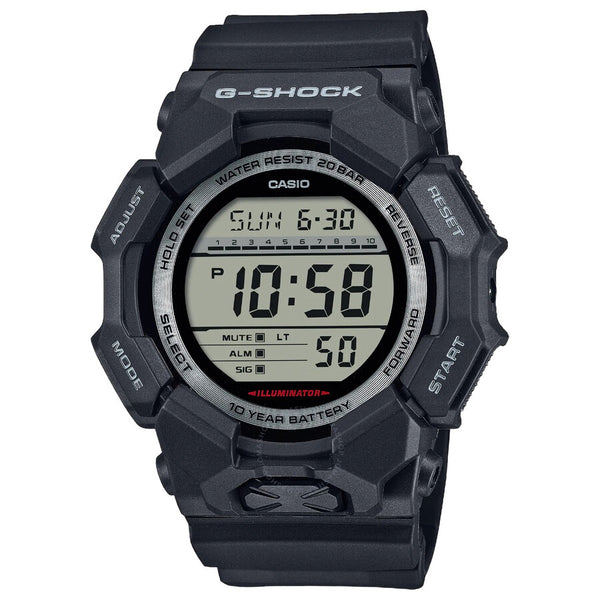 Casio G-Shock Alarm World Time Quartz Digital Men's Watch GD-010-1DR - The Watches Men & Co