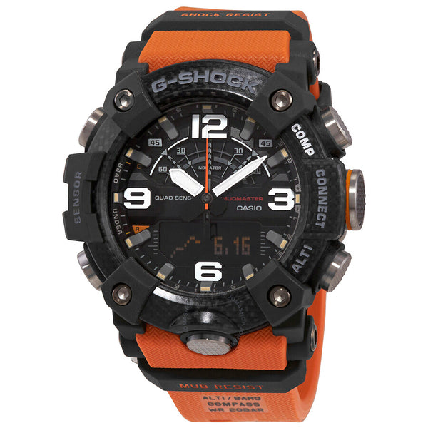 Casio G-Shock Chronograph Analog-Digital Black Dial Mudmaster Men's Watch GGB100-1A9 - The Watches Men & Co