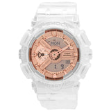 Casio G-Shock Perpetual Alarm World Time Quartz Analog-Digital Ladies Watch GMA-S110SR-7A - The Watches Men & Co