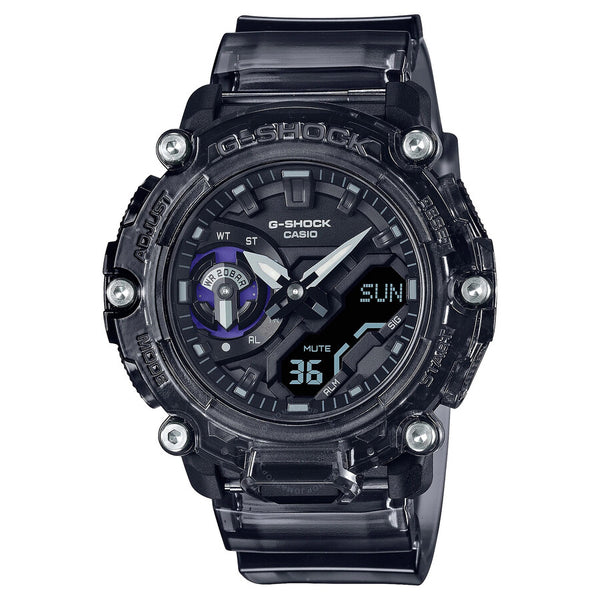 Casio G-Shock Quartz Analog-Digital Black Dial Men's Watch GA-2200SKL-8ADR - The Watches Men & Co