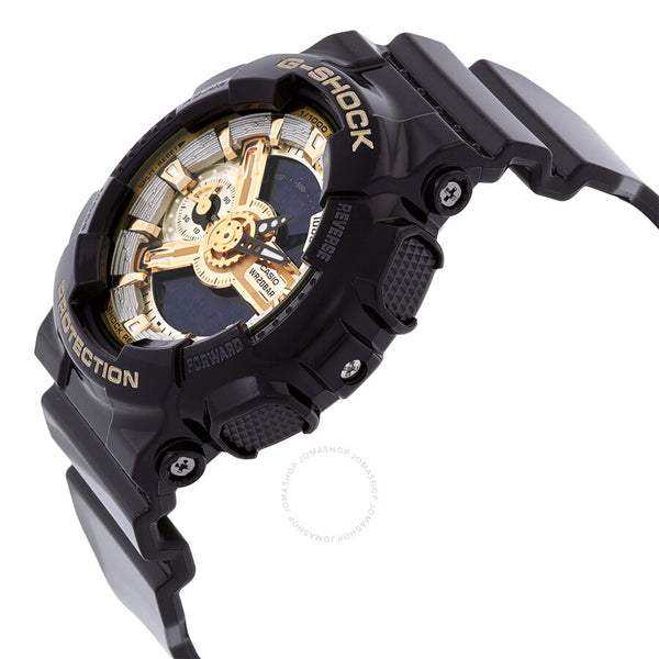 Casio G-Shock World Time Quartz Analog-Digital Black Dial Ladies Watch GMAS110GB-1A - The Watches Men & Co #2