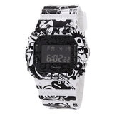 Casio World Time Quartz Digital Unisex Watch DW5600-GU7 - The Watches Men & Co